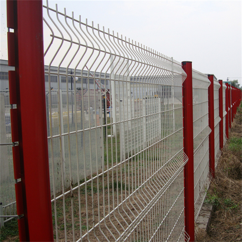 1.8米高桃型柱護欄圖片1