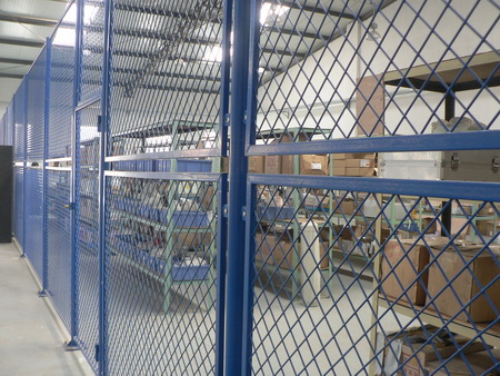 倉庫隔離帶車間防護網圖片3