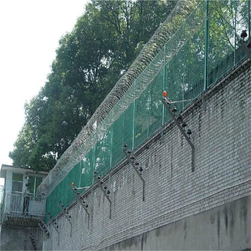 監獄菱形刀刺網鋼網墻圖片4